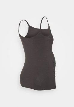 3 Pack - Top - Mottled Dark Grey/Beige/White -Anna Field Almacenar 0ccc94b67ca1480b9e1702189a55a164