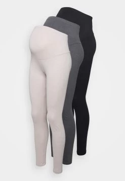3 Pack - Leggings - Black/Beige/ Grey 12 3 Pack - Leggings - Black/Beige/ Grey -Anna Field Almacenar 10823db8eedb45caae40d03c95094fc7