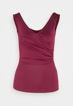 Anna Field Top - Dark Red -Anna Field Almacenar 188eab3090374fed89a8647a095646f4