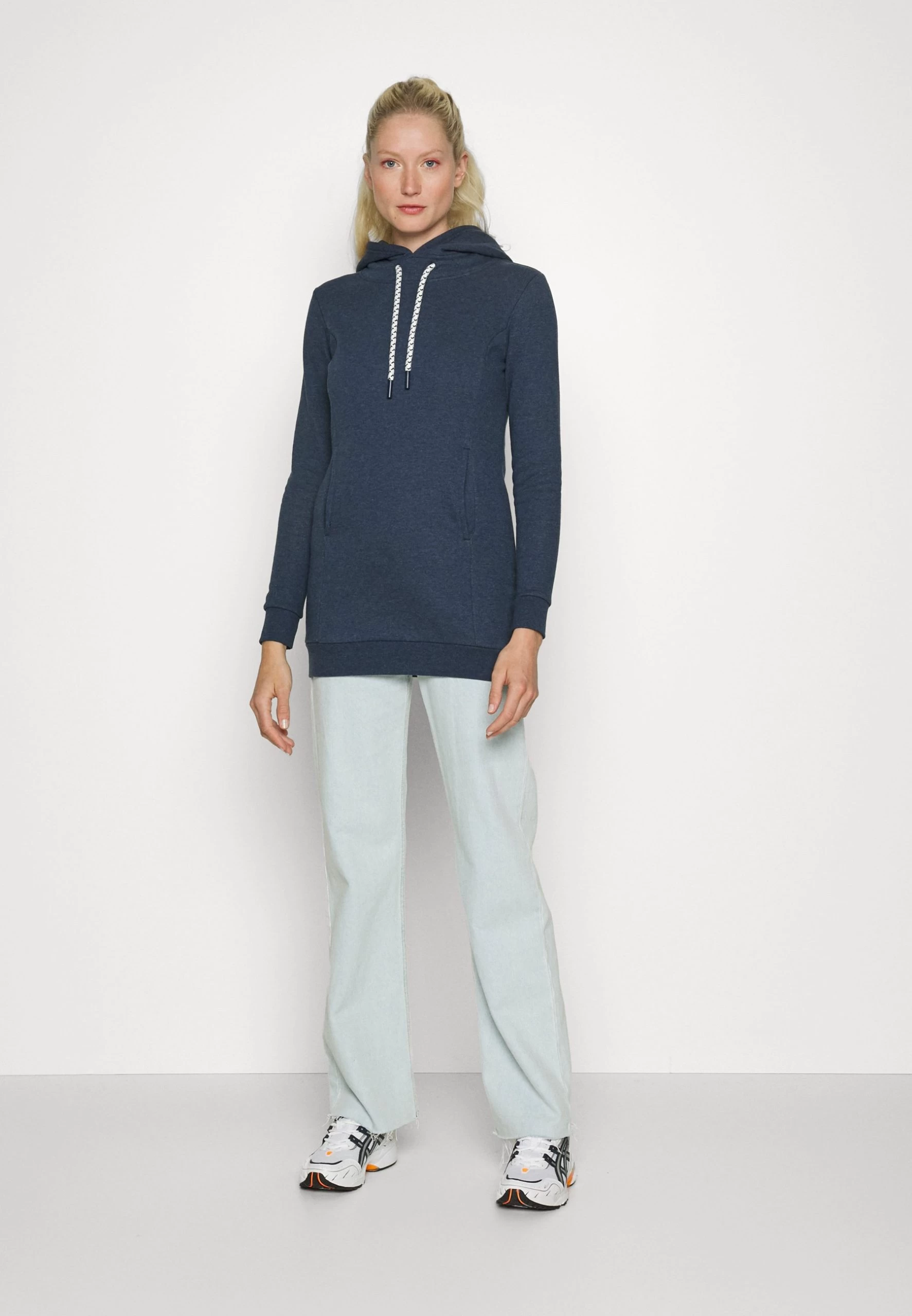 Jersey Con Capucha - Mottled Dark Blue 2 Jersey Con Capucha - Mottled Dark Blue - Imagen 2