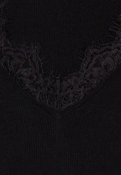 Anna Field Lace - Jersey De Punto - Black -Anna Field Almacenar 1b67e9953cbb422aaf73729be6d5f720