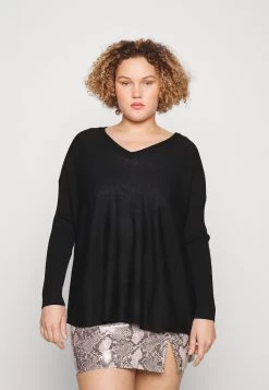 Plus Size - Jersey De Punto - Black