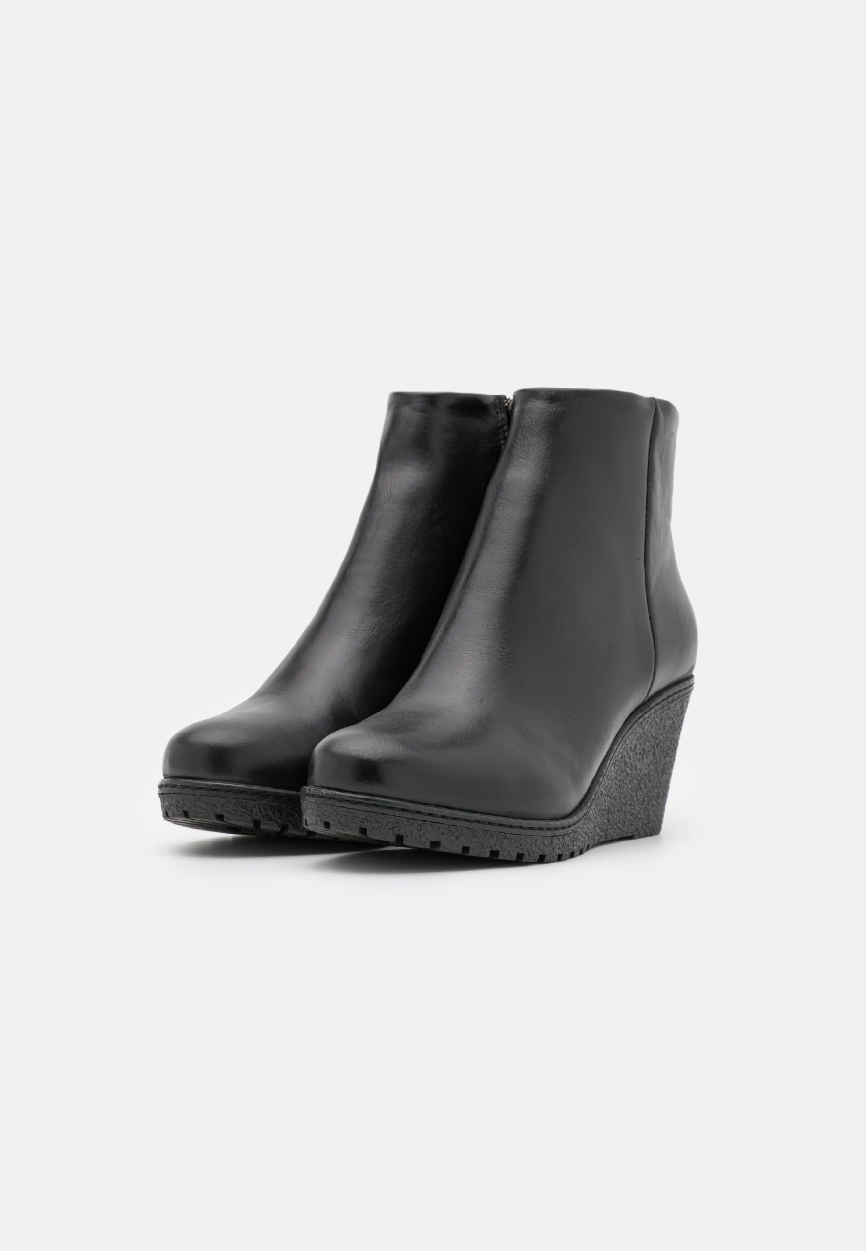 Anna Field Leather Winter Boot - Botines Bajos - Black 3 Anna Field Leather Winter Boot - Botines Bajos - Black - Imagen 3