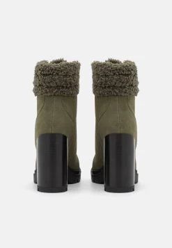 Anna Field Leather - Botines Con Cordones - Khaki -Anna Field Almacenar 3d592846bfcf40daa097e83db22ec9ce