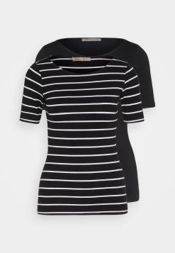 Anna Field Camiseta Estampada - Black/Black -Anna Field Almacenar 3f2820d2056b4be694bc9a160925006d