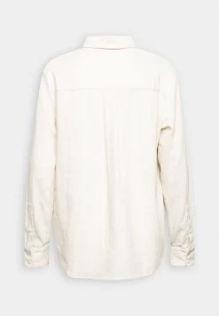 Anna Field Linen-Mix Button Down Blouse - Camisa - Beige -Anna Field Almacenar 41764e9c25b741f18b81641517b58468