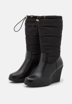 Anna Field Winter Boot - Botas De Cuña - Black -Anna Field Almacenar 44f1f15ed24b4bfe99b85edd67ffe9ed