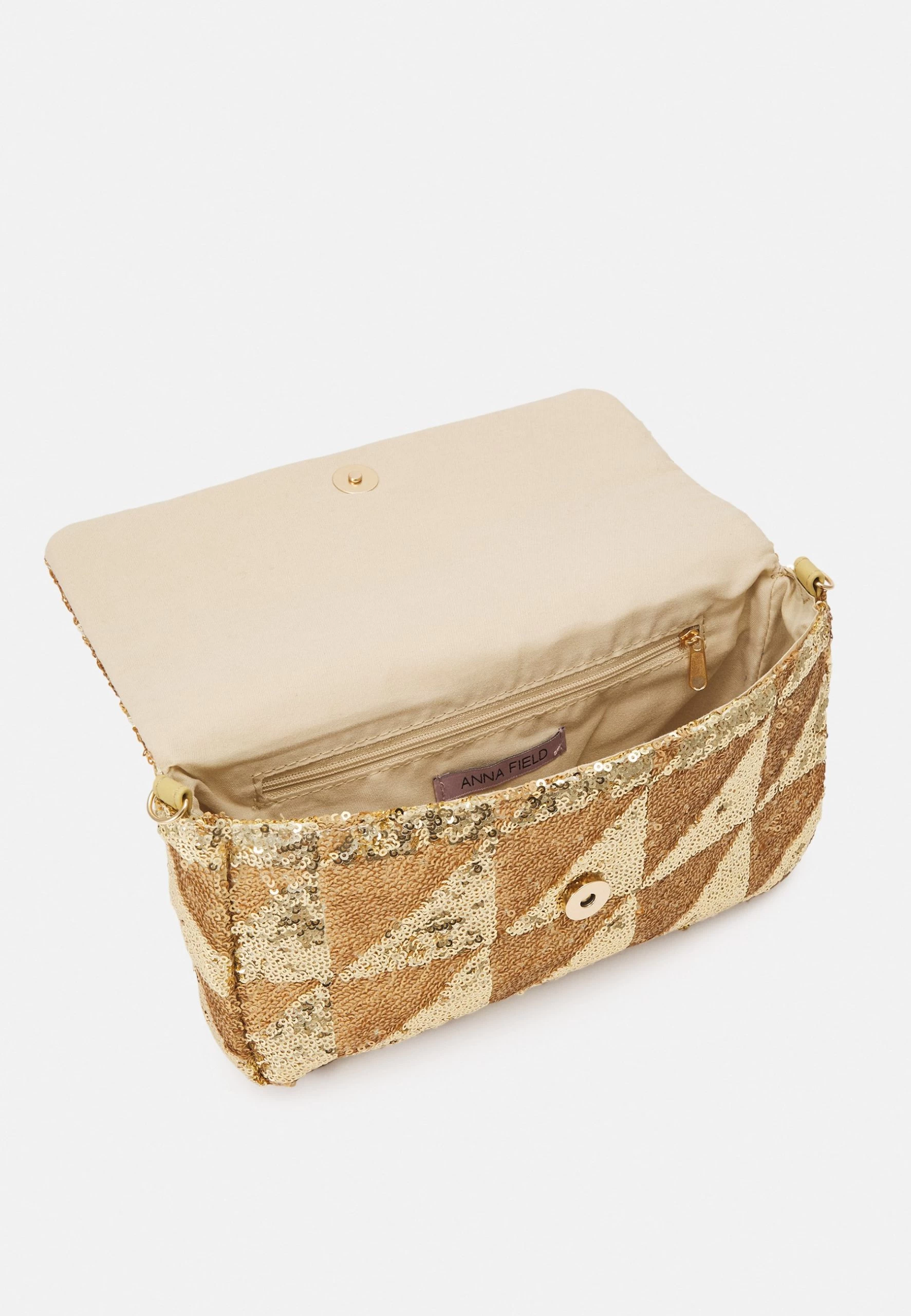 Anna Field Clutch - Gold 3 Anna Field Clutch - Gold - Imagen 3