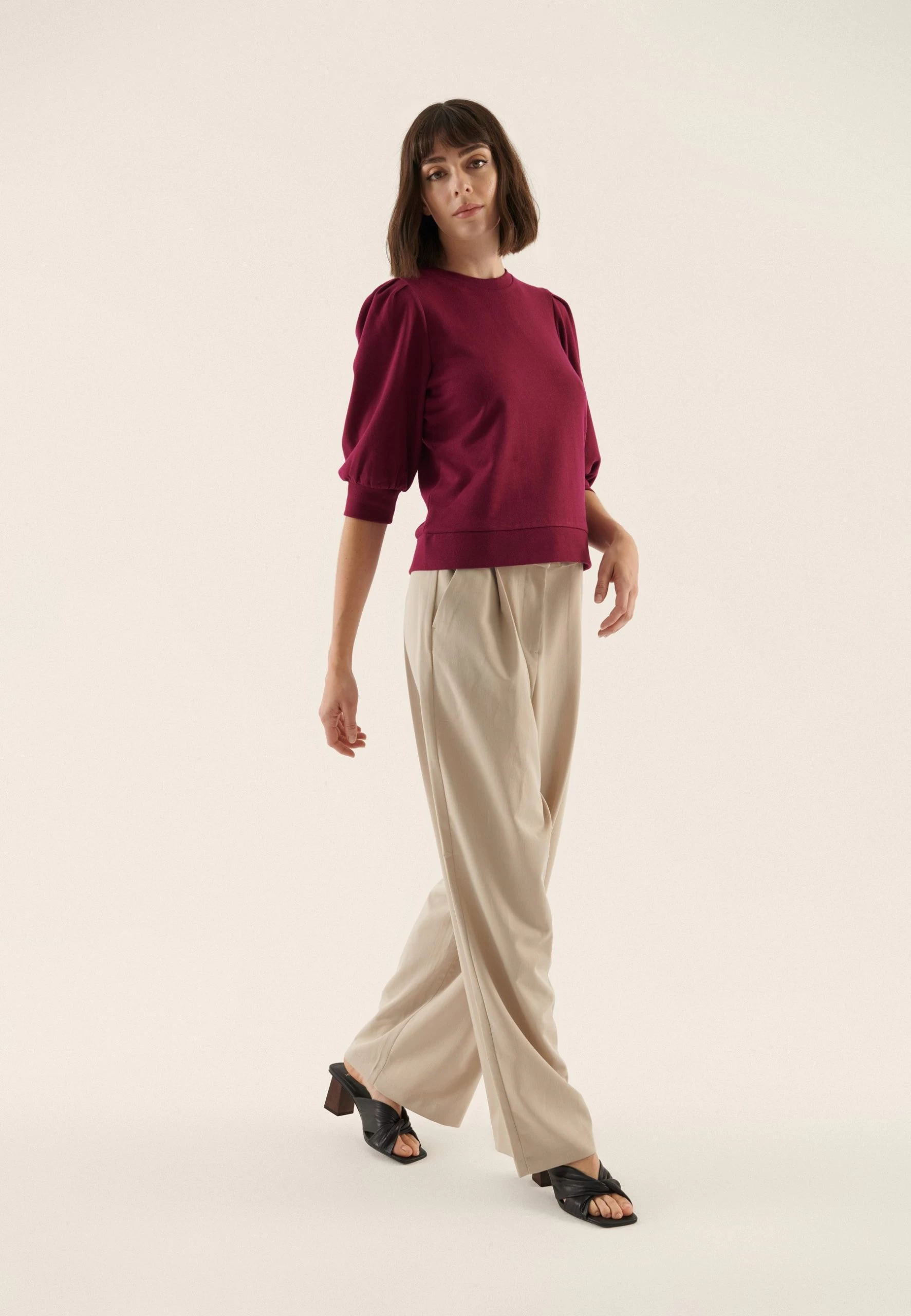 Anna Field Sudadera - Berry 2 Anna Field Sudadera - Berry - Imagen 2