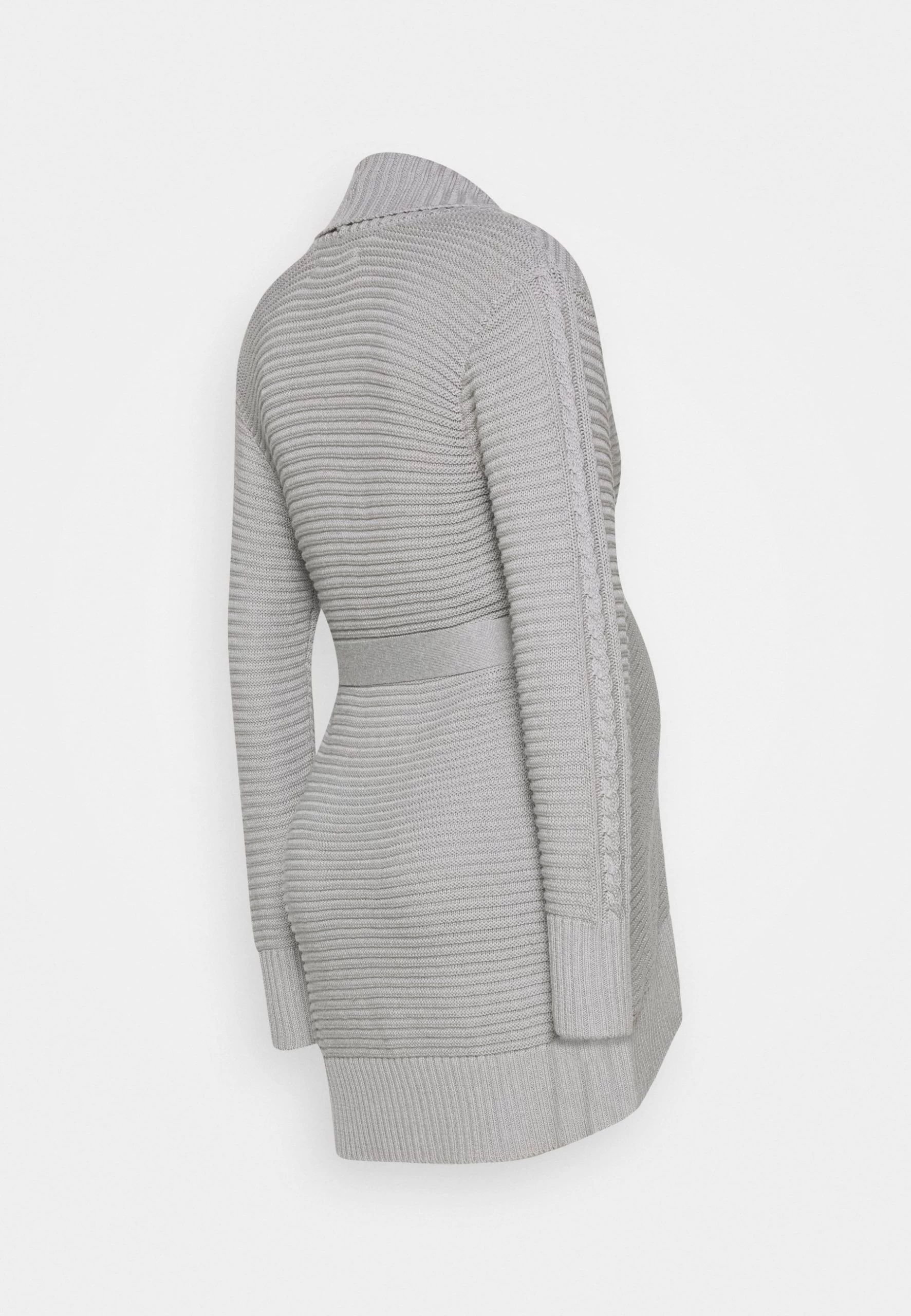 Chaqueta De Punto - Grey Melange 2 Chaqueta De Punto - Grey Melange - Imagen 2