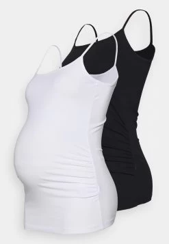 2 Pack - Top - White/Black -Anna Field Almacenar 66fd7135876a4340b0e97a0b59a865cc