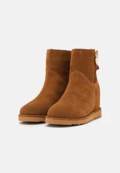 Anna Field Leather Winter Boot - Botines Bajos - Cognac -Anna Field Almacenar 73aab38a09124d93a0d917a71acd833b