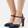 Anna Field Leather- Zapatos Altos - Dark Blue