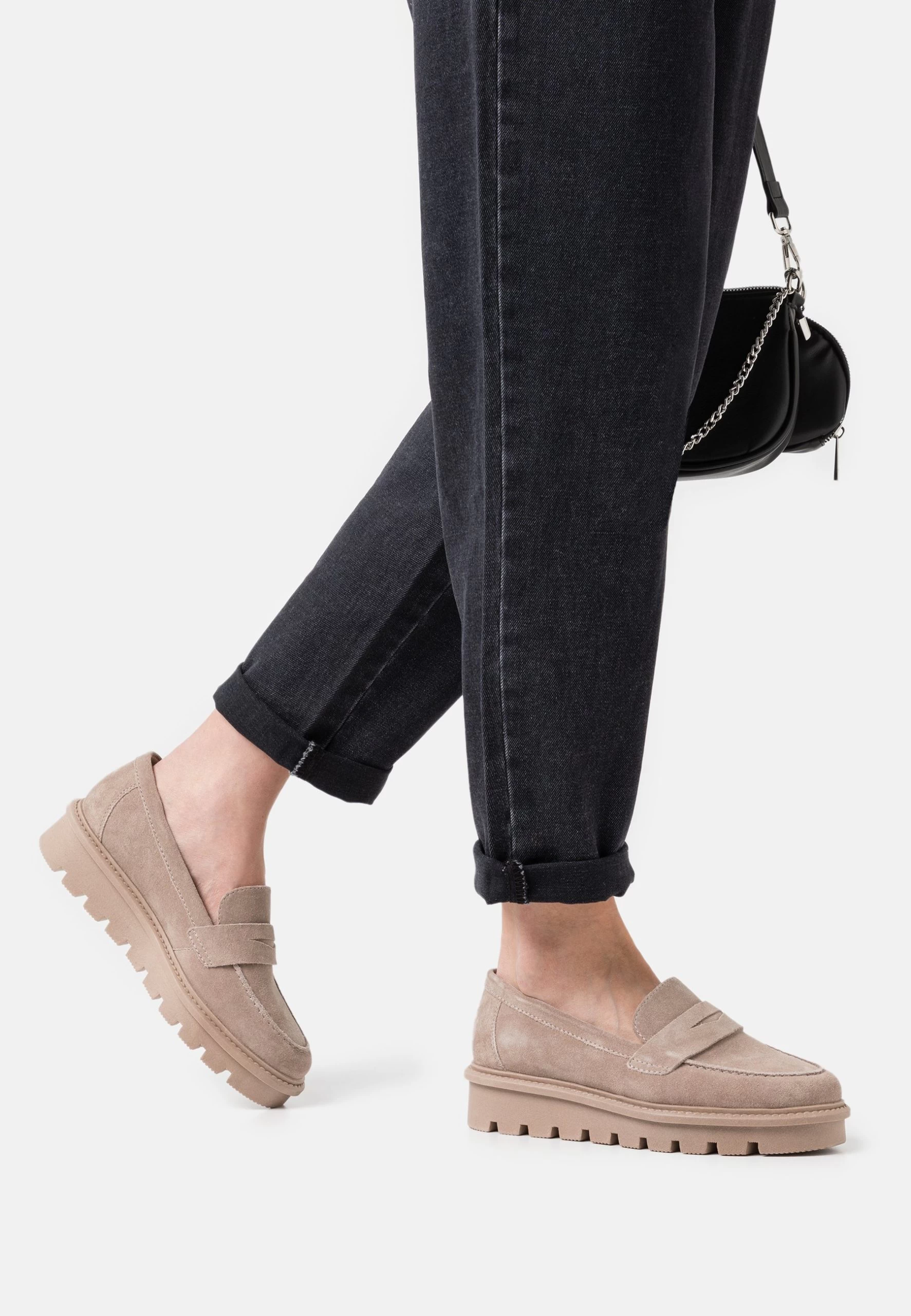 Comfort Leather - Mocasines - Taupe 1 Comfort Leather - Mocasines - Taupe