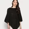 Anna Field Poncho - Black