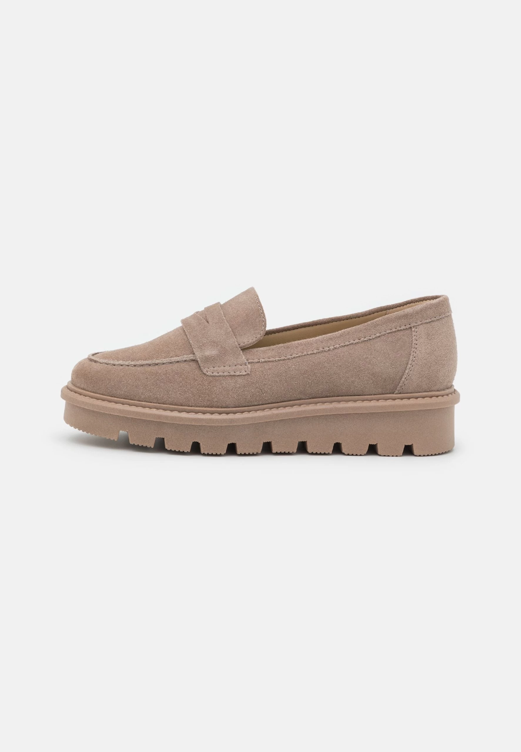 Comfort Leather - Mocasines - Taupe 2 Comfort Leather - Mocasines - Taupe - Imagen 2
