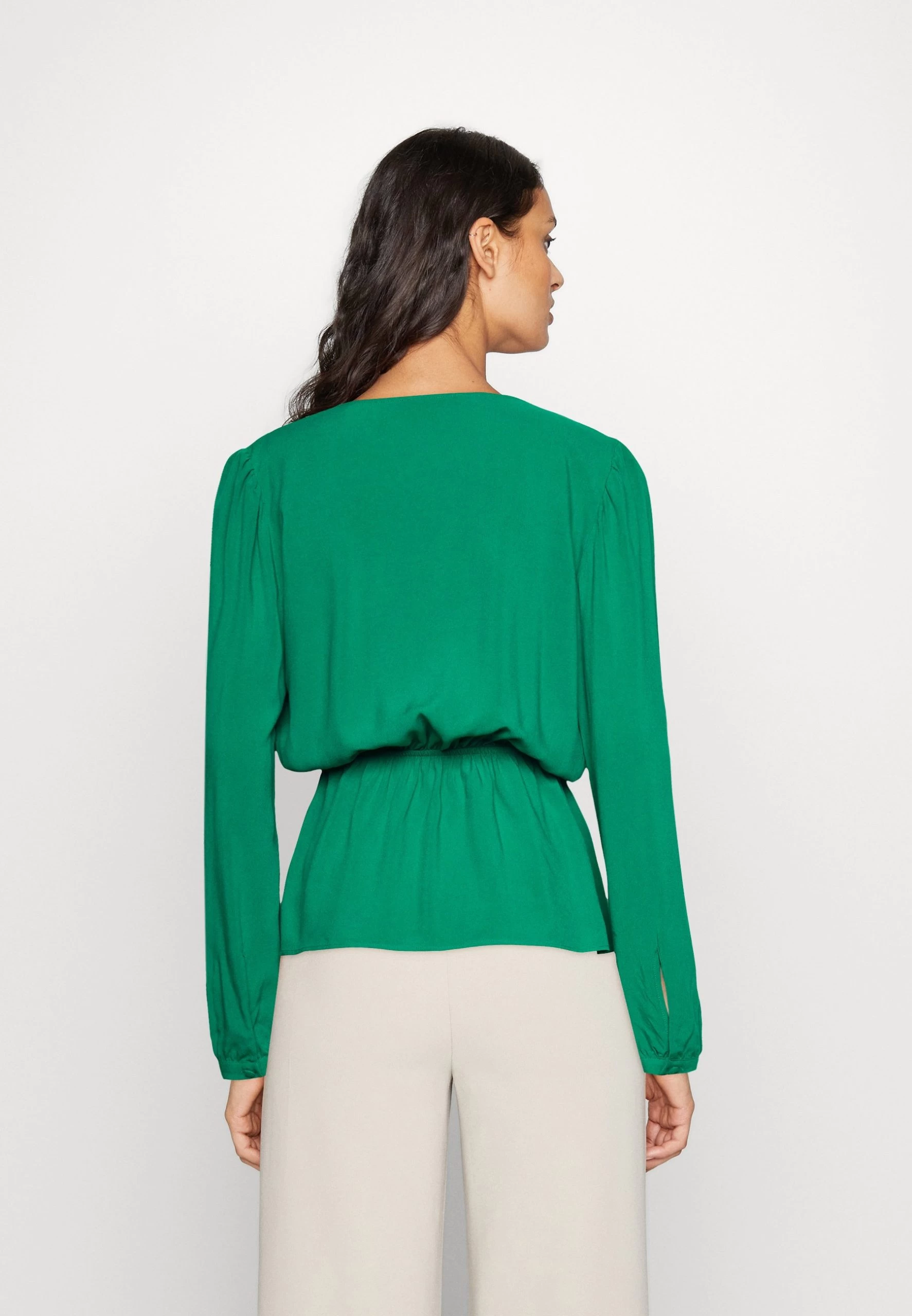 Anna Field Peplum - Blusa - Green 3 Anna Field Peplum - Blusa - Green - Imagen 3