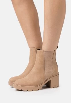Anna Field Botines Con Plataforma - Taupe