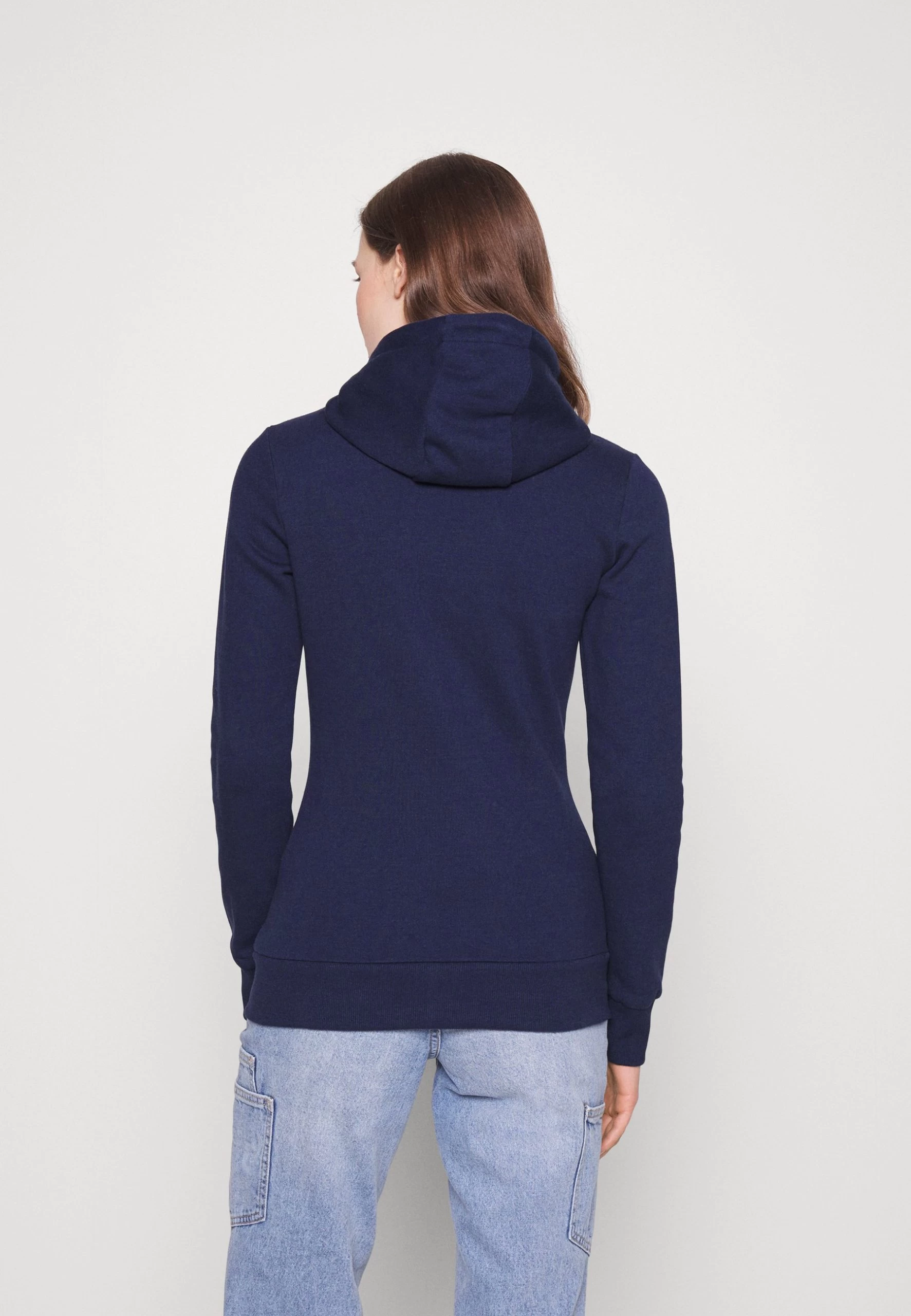 Sudadera Con Cremallera -Dark Blue 3 Sudadera Con Cremallera -Dark Blue - Imagen 3