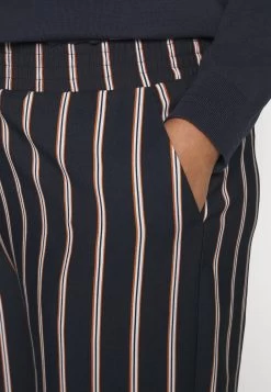 Wide Leg Pant - Pantalones - Dark Blue/Brown/White -Anna Field Almacenar dc42858a19f74efa861d825563512498