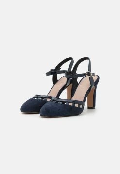 Anna Field Leather- Zapatos Altos - Dark Blue -Anna Field Almacenar e528aeeb84c24ece87122005629b64e9