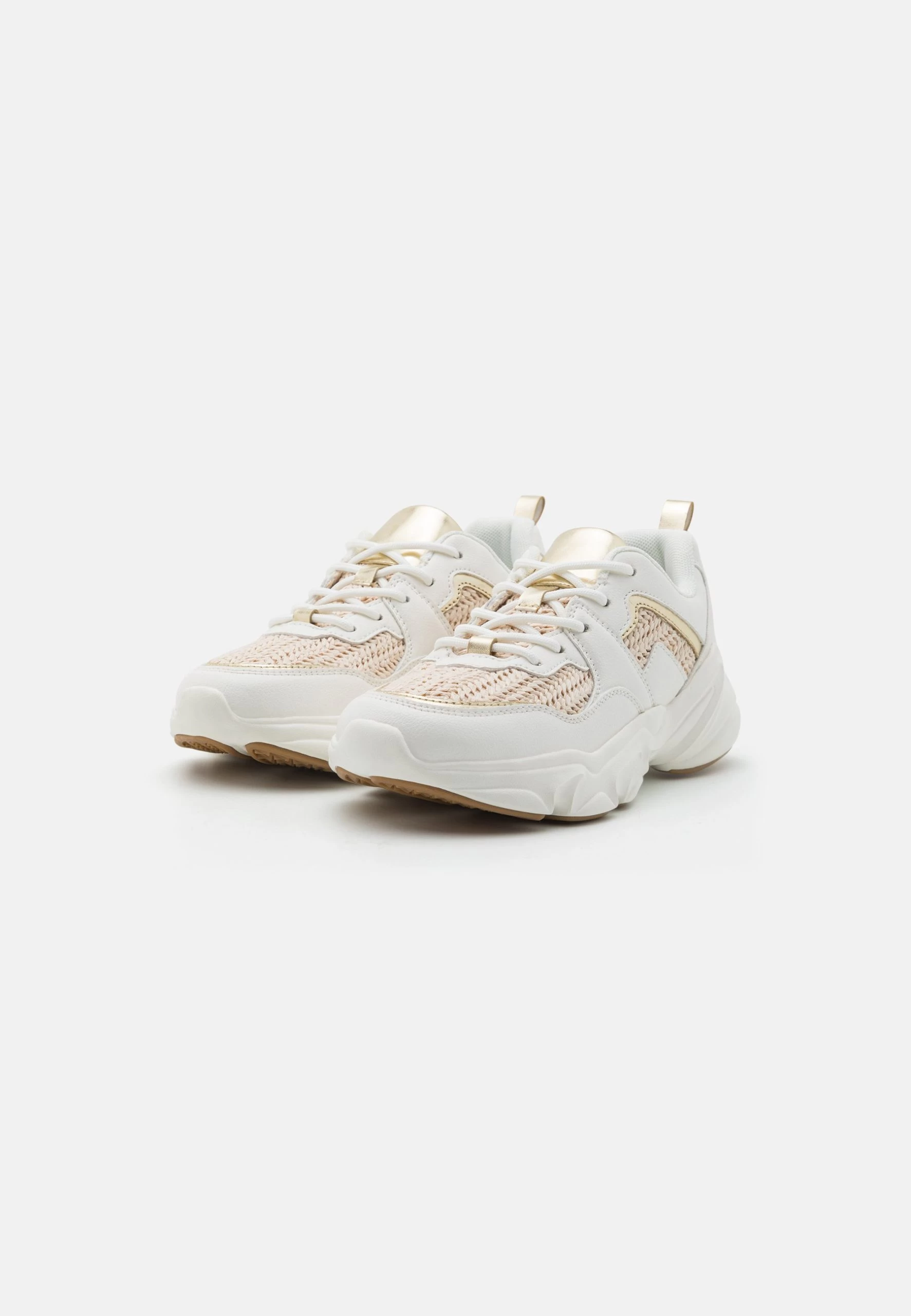 Anna Field Zapatillas - White/Gold 3 Anna Field Zapatillas - White/Gold - Imagen 3