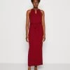 Anna Field Vestido Largo - Dark Red