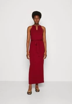Anna Field Vestido Largo - Dark Red